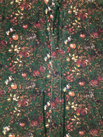 Load image into Gallery viewer, Manteau vert à motif automnal
