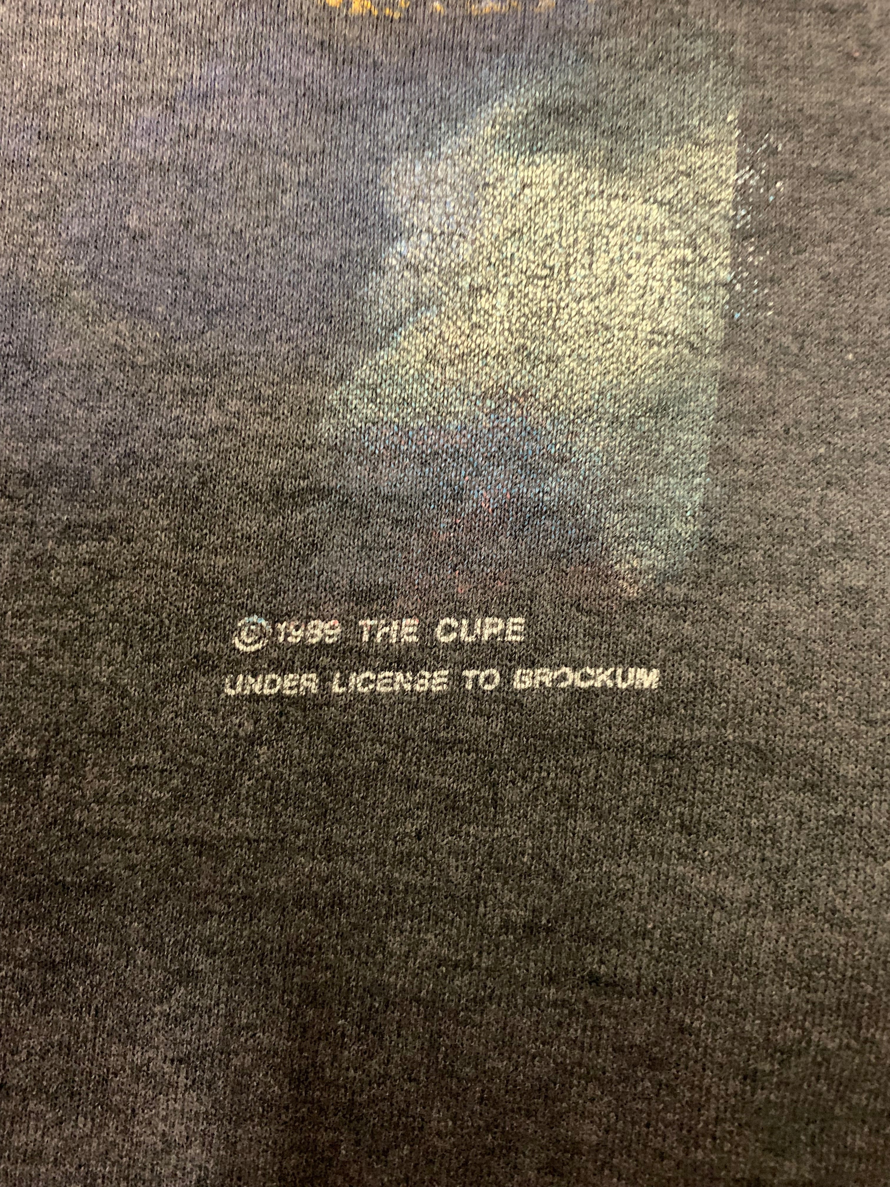 T-Shirt Authentique 'The Cure' tournée 1989