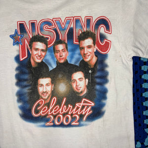 T-shirt NSYNC Celebrity 2002