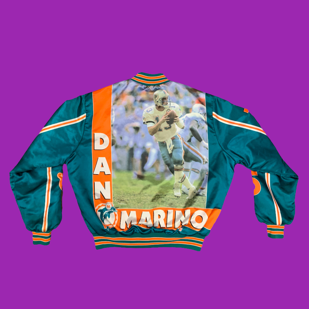 Veste-90s Miami Dolphins  Dan Marino #13